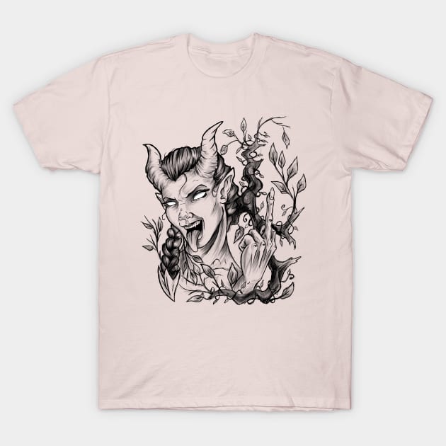 She-devil T-Shirt by GrafDeGoose